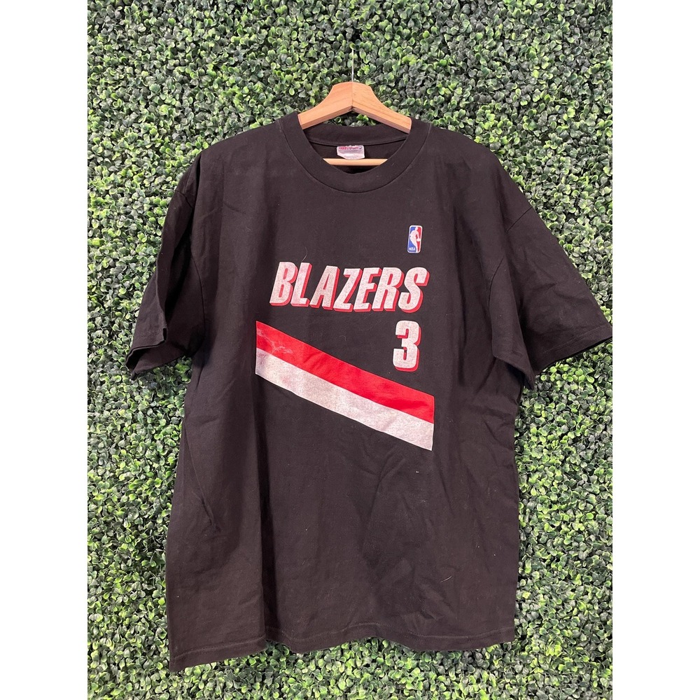 vtg PORTLAND TRAILBLAZERS NBA Tee Xl //  bastekball vintage tshirt baggy sports